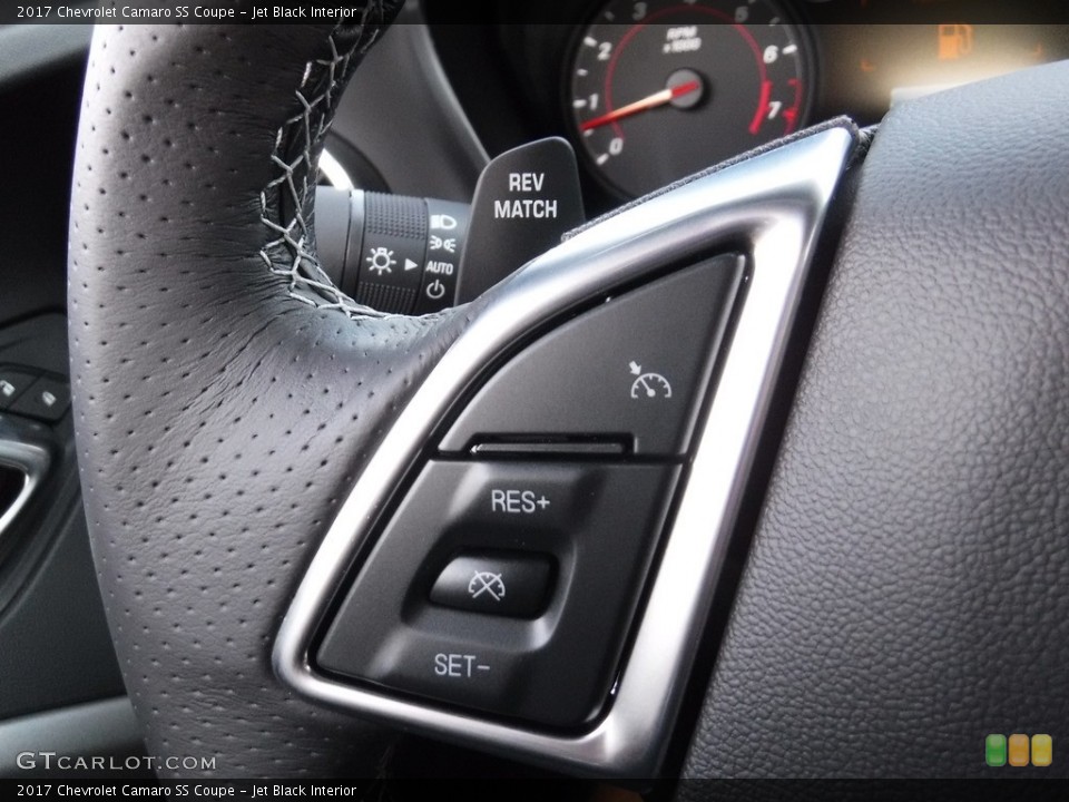 Jet Black Interior Controls for the 2017 Chevrolet Camaro SS Coupe #116771371