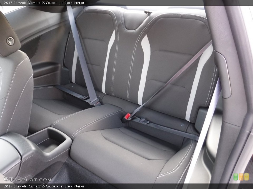 Jet Black Interior Rear Seat for the 2017 Chevrolet Camaro SS Coupe #116771419