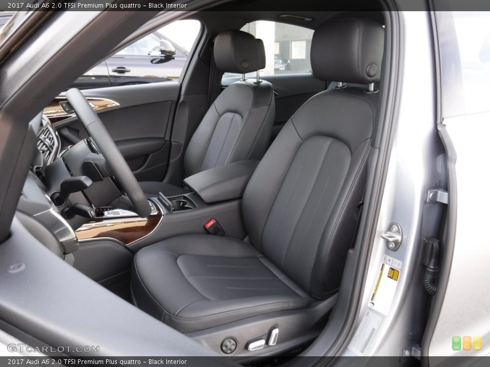 Black Interior Front Seat for the 2017 Audi A6 2.0 TFSI Premium Plus quattro #116772034