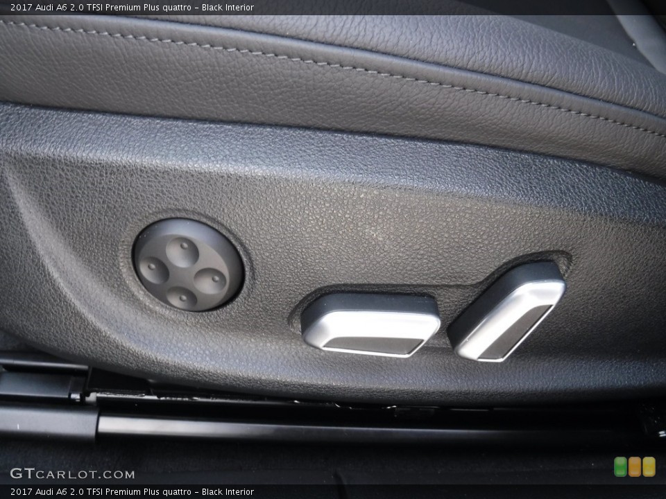 Black Interior Controls for the 2017 Audi A6 2.0 TFSI Premium Plus quattro #116772058