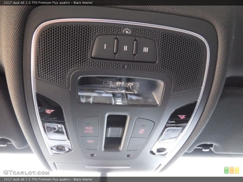 Black Interior Controls for the 2017 Audi A6 2.0 TFSI Premium Plus quattro #116772181
