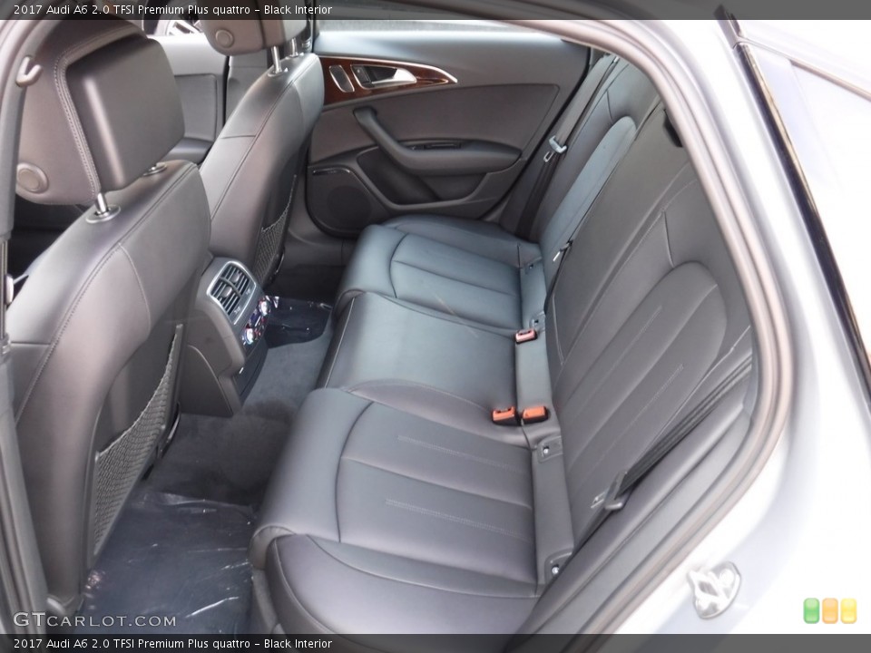 Black Interior Rear Seat for the 2017 Audi A6 2.0 TFSI Premium Plus quattro #116772265