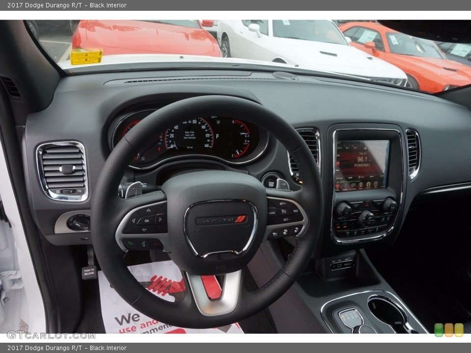 Black Interior Dashboard for the 2017 Dodge Durango R/T #116776684