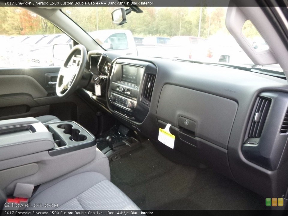 Dark Ash/Jet Black Interior Dashboard for the 2017 Chevrolet Silverado 1500 Custom Double Cab 4x4 #116778490