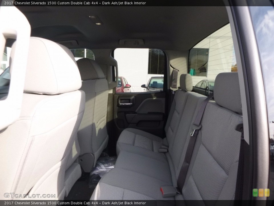 Dark Ash/Jet Black Interior Rear Seat for the 2017 Chevrolet Silverado 1500 Custom Double Cab 4x4 #116778610