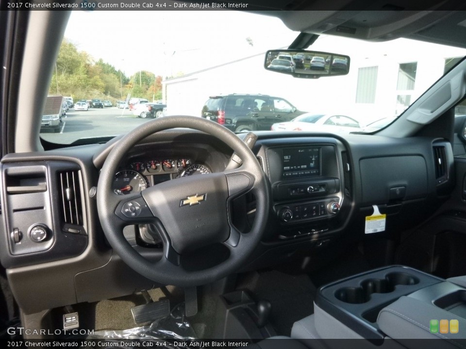 Dark Ash/Jet Black Interior Front Seat for the 2017 Chevrolet Silverado 1500 Custom Double Cab 4x4 #116778625