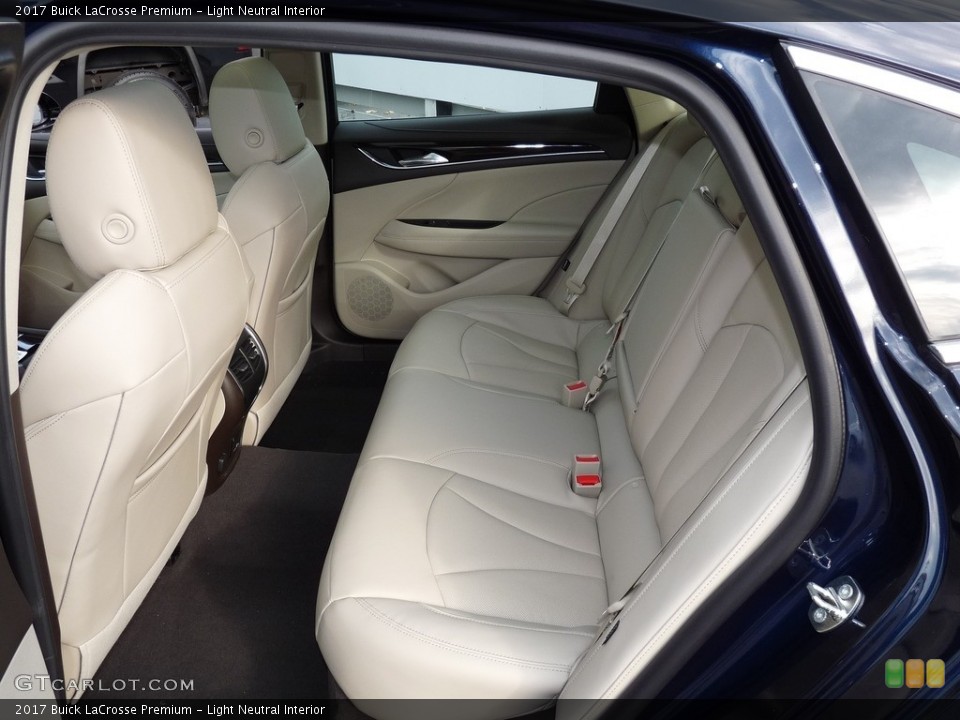 Light Neutral Interior Rear Seat for the 2017 Buick LaCrosse Premium #116785936