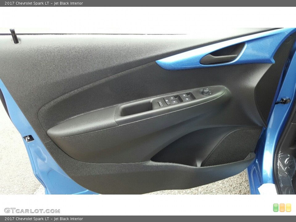 Jet Black Interior Door Panel for the 2017 Chevrolet Spark LT #116789496