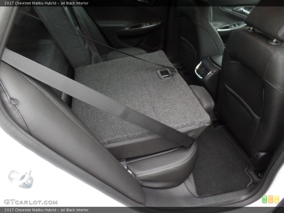 Jet Black Interior Rear Seat for the 2017 Chevrolet Malibu Hybrid #116792004
