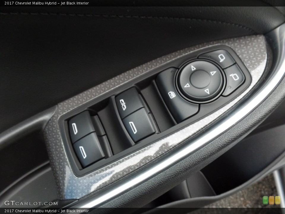 Jet Black Interior Controls for the 2017 Chevrolet Malibu Hybrid #116792196