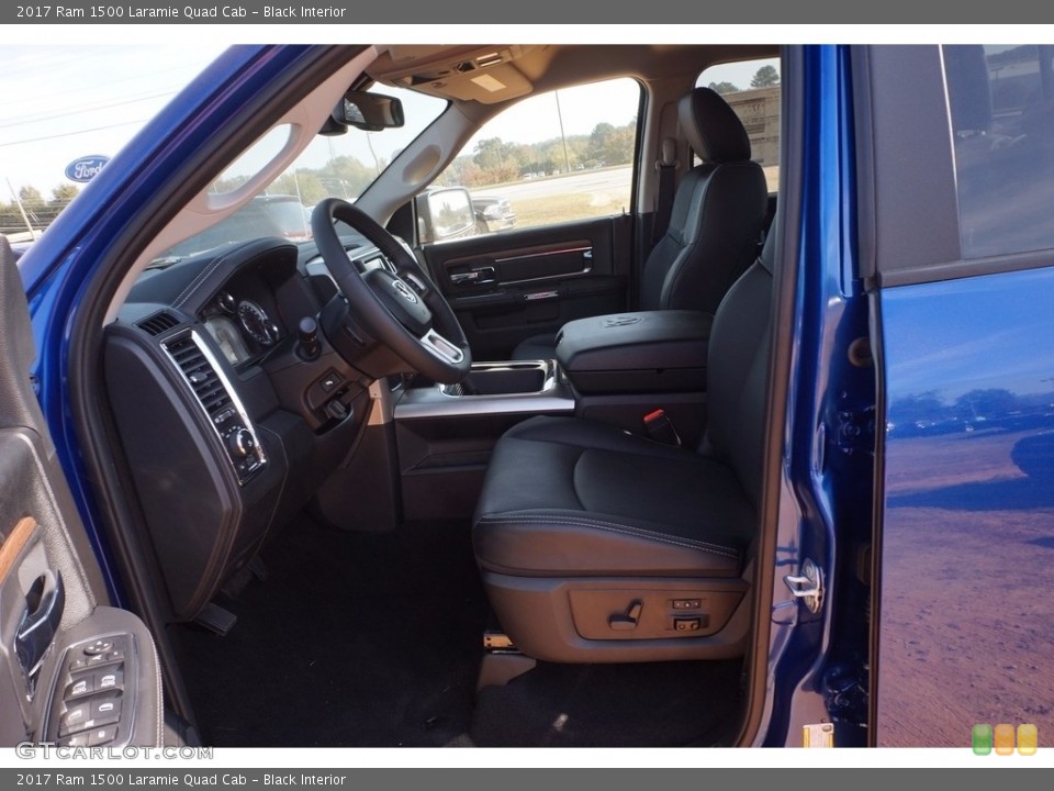 Black Interior Photo for the 2017 Ram 1500 Laramie Quad Cab #116795481