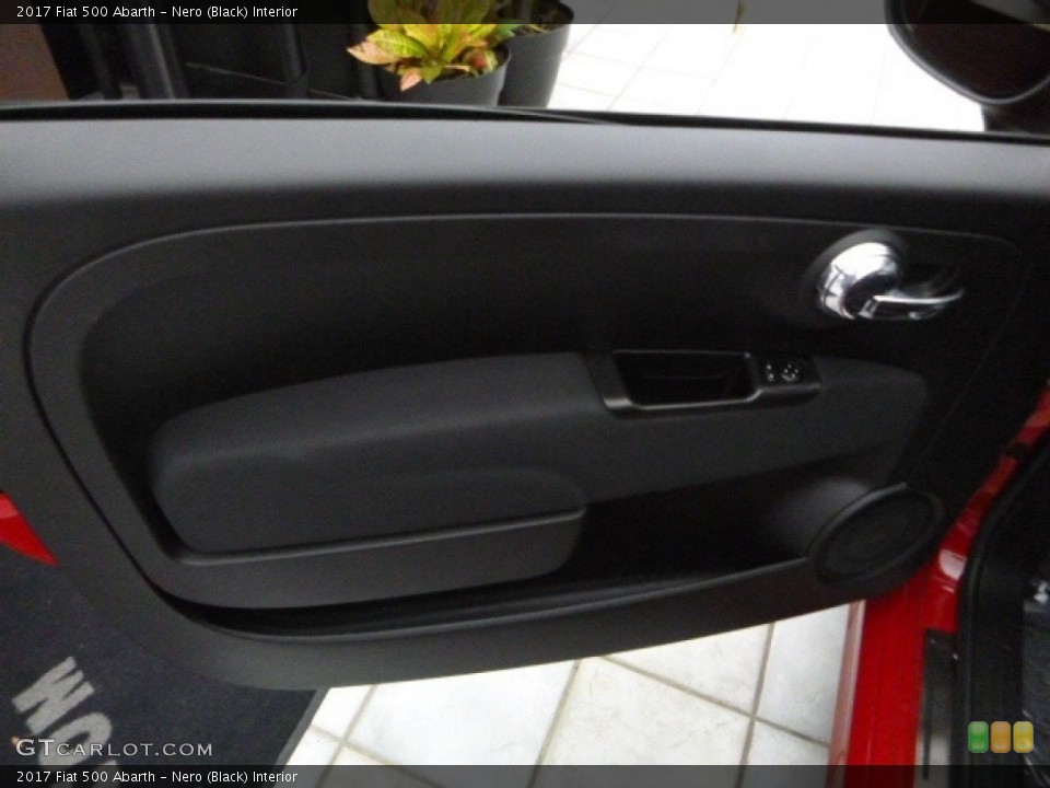 Nero (Black) Interior Door Panel for the 2017 Fiat 500 Abarth #116800986