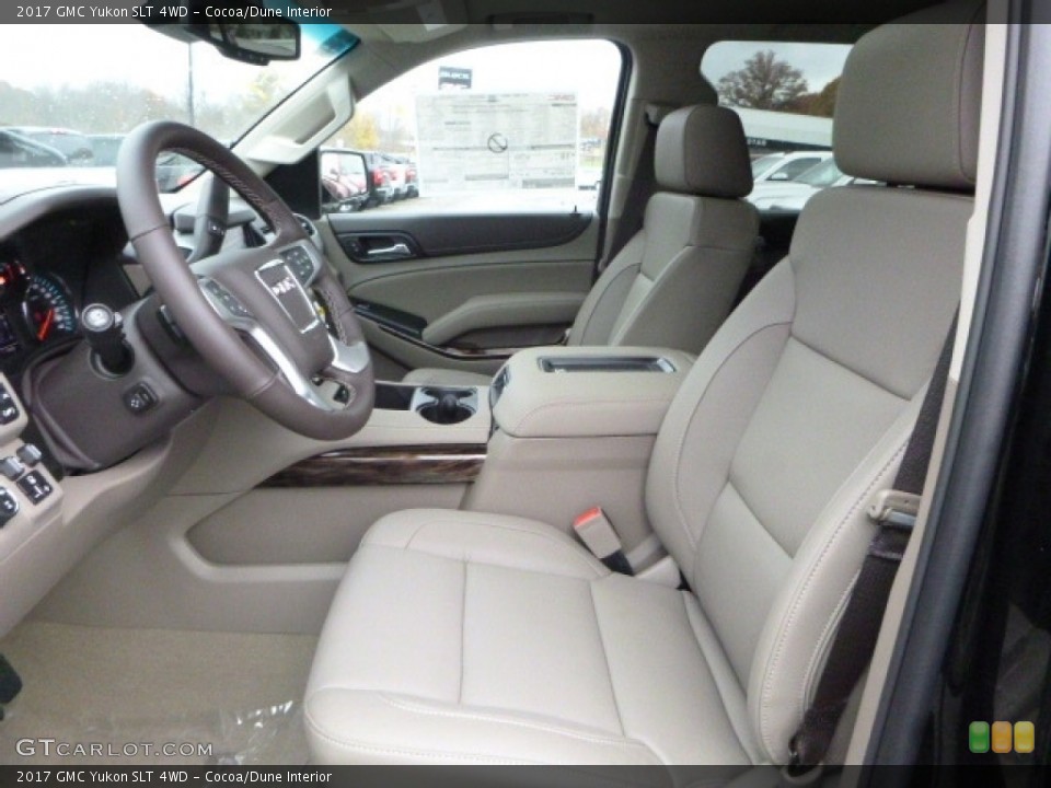 Cocoa/Dune Interior Front Seat for the 2017 GMC Yukon SLT 4WD #116801727
