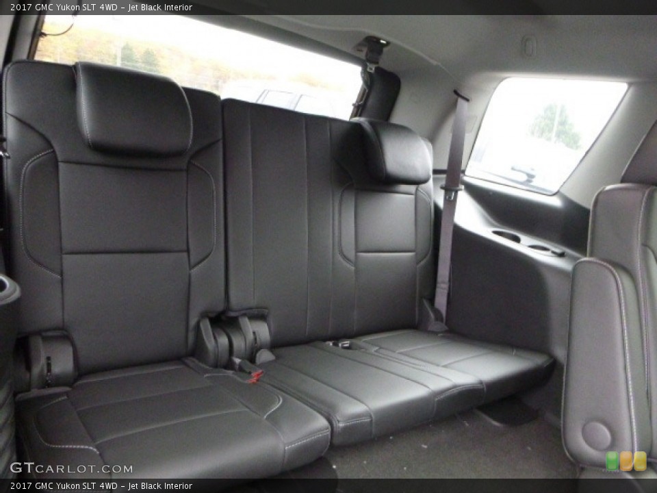 Jet Black Interior Rear Seat for the 2017 GMC Yukon SLT 4WD #116801925