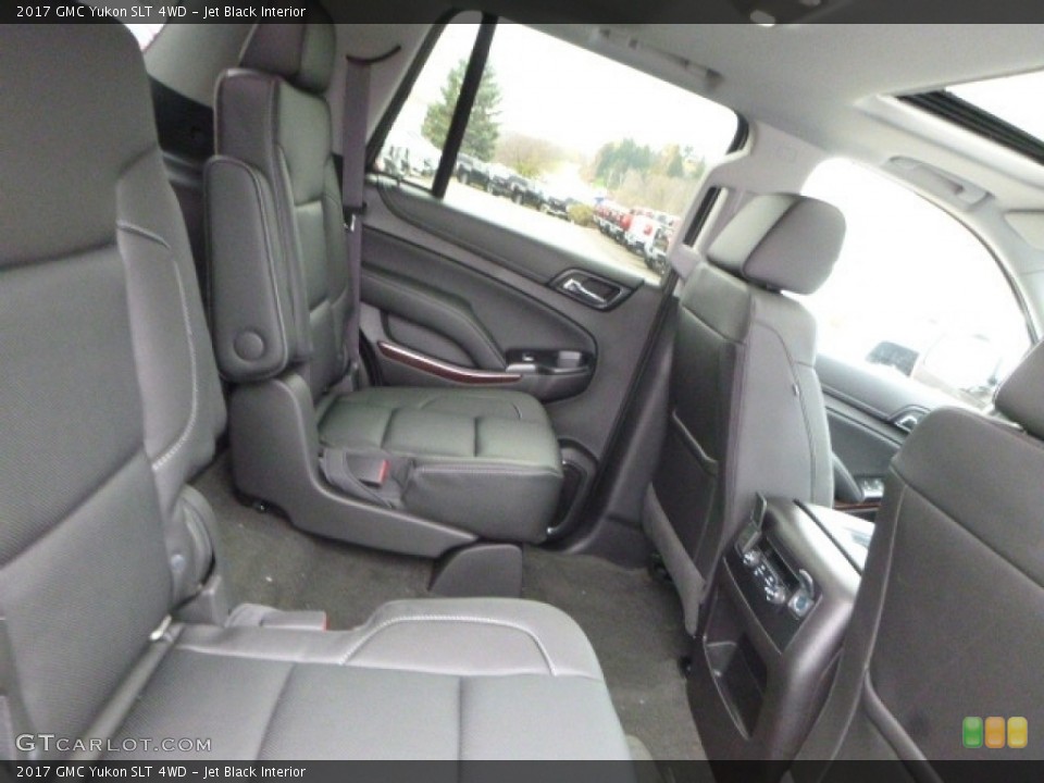 Jet Black Interior Rear Seat for the 2017 GMC Yukon SLT 4WD #116801940