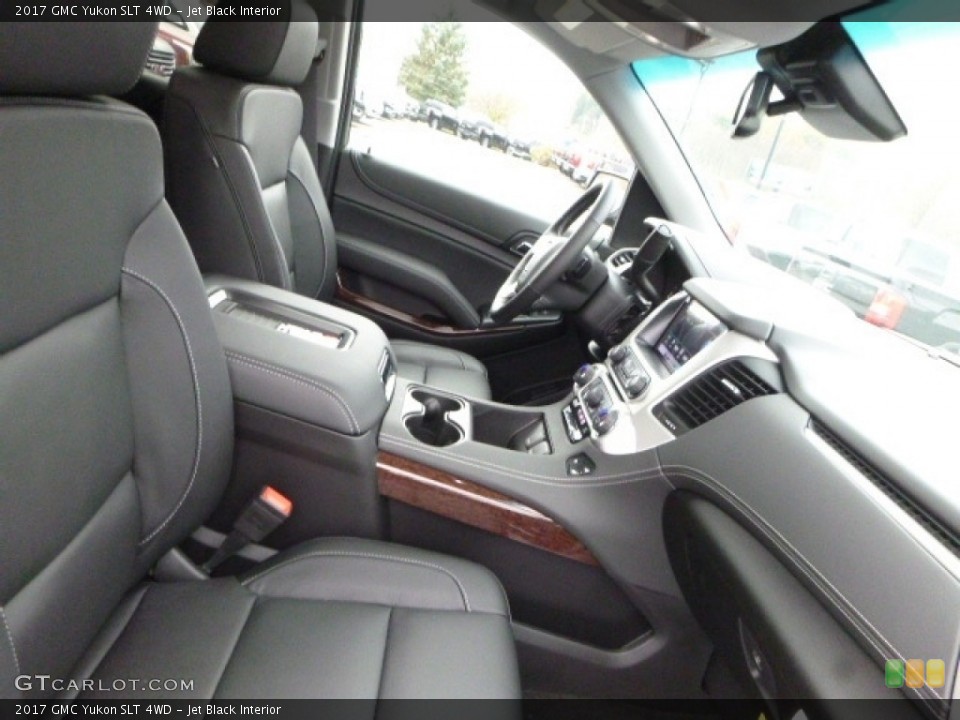 Jet Black Interior Front Seat for the 2017 GMC Yukon SLT 4WD #116801955