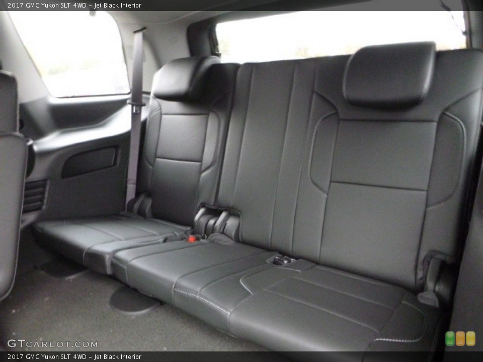 Jet Black Interior Rear Seat for the 2017 GMC Yukon SLT 4WD #116802153