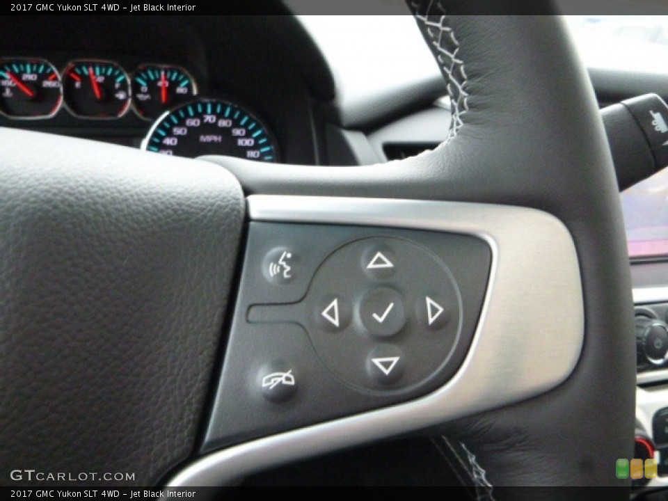 Jet Black Interior Controls for the 2017 GMC Yukon SLT 4WD #116802381