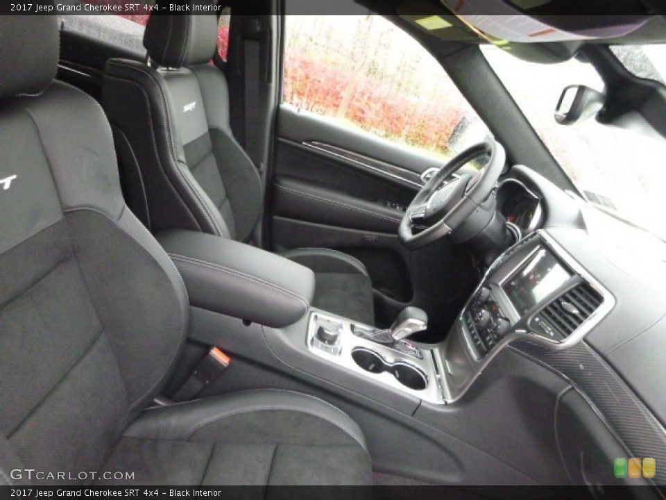 Black Interior Front Seat for the 2017 Jeep Grand Cherokee SRT 4x4 #116804106