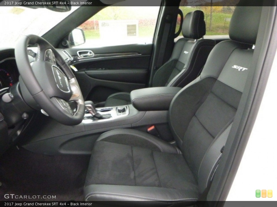 Black Interior Photo for the 2017 Jeep Grand Cherokee SRT 4x4 #116804157