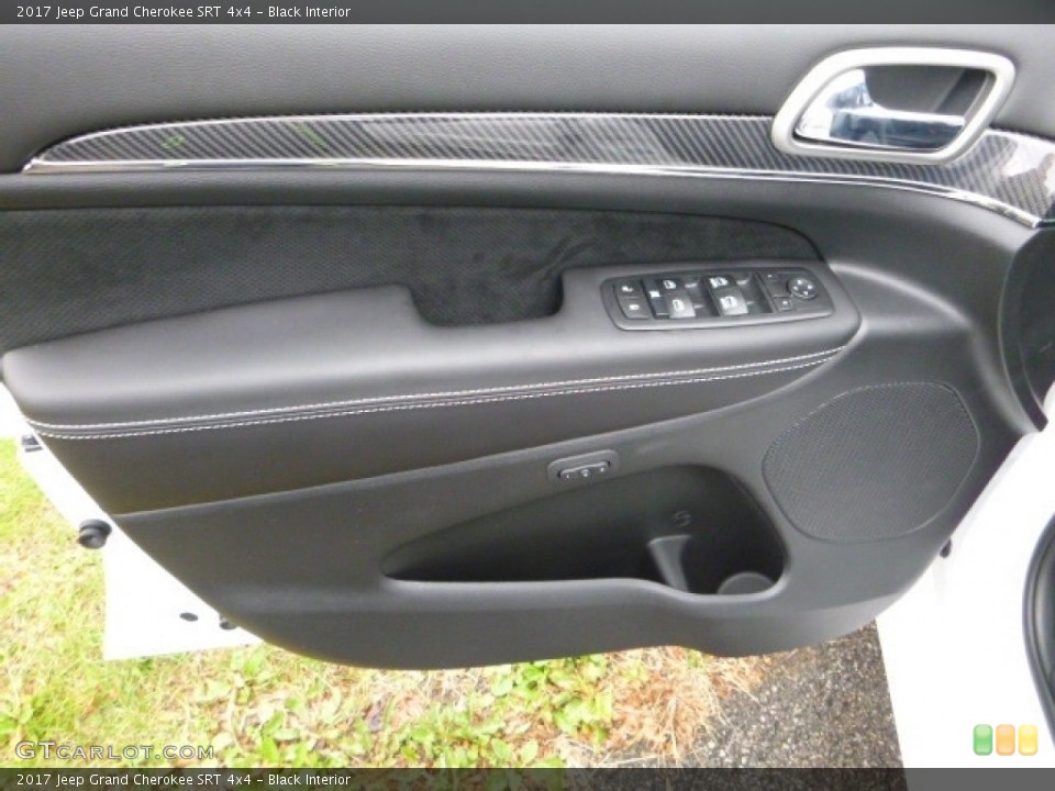 Black Interior Door Panel for the 2017 Jeep Grand Cherokee SRT 4x4 #116804169