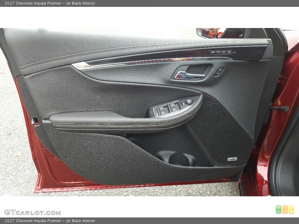 Jet Black Interior Door Panel for the 2017 Chevrolet Impala Premier #116804730