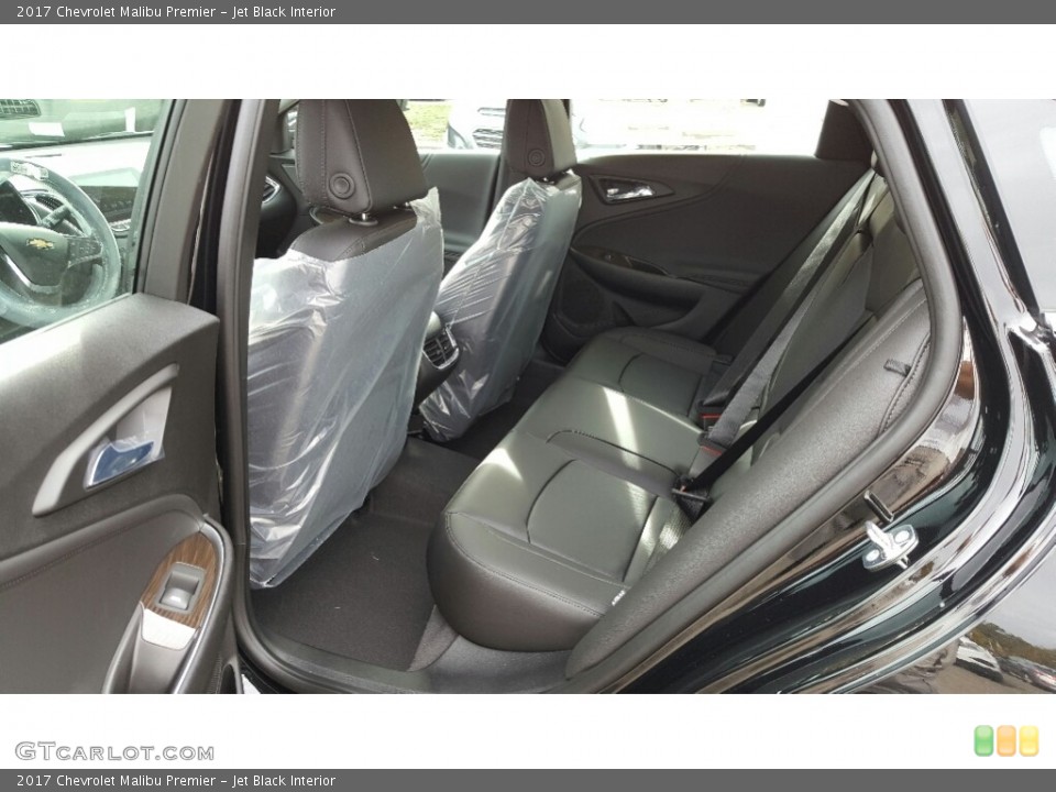 Jet Black Interior Rear Seat for the 2017 Chevrolet Malibu Premier #116804982