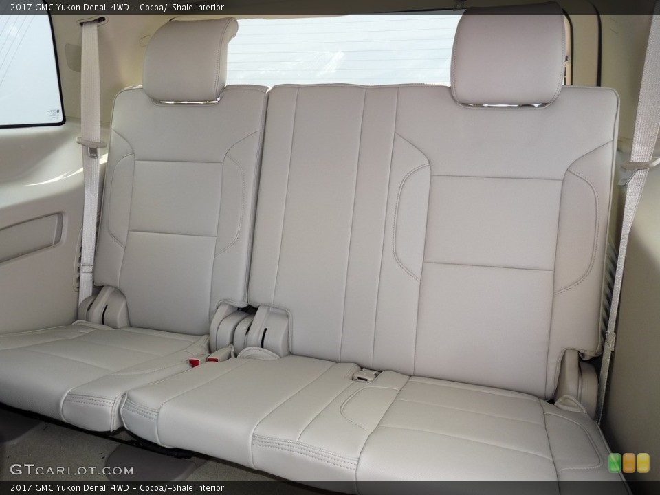 Cocoa/­Shale Interior Rear Seat for the 2017 GMC Yukon Denali 4WD #116806557
