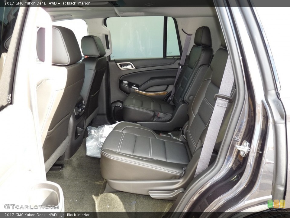 Jet Black Interior Rear Seat for the 2017 GMC Yukon Denali 4WD #116806772