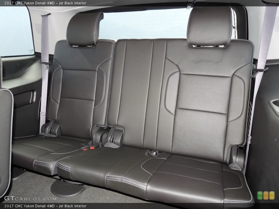 Jet Black Interior Rear Seat for the 2017 GMC Yukon Denali 4WD #116806800
