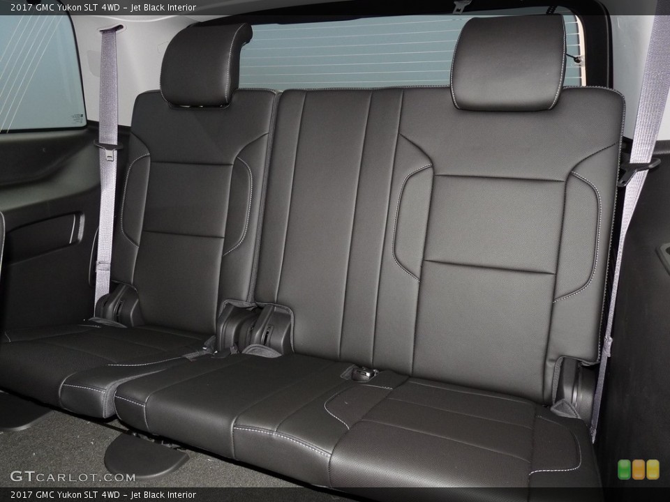 Jet Black Interior Rear Seat for the 2017 GMC Yukon SLT 4WD #116807076