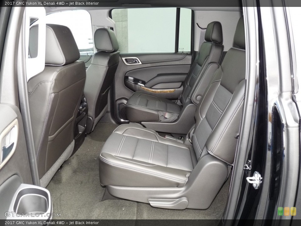 Jet Black Interior Rear Seat for the 2017 GMC Yukon XL Denali 4WD #116807307