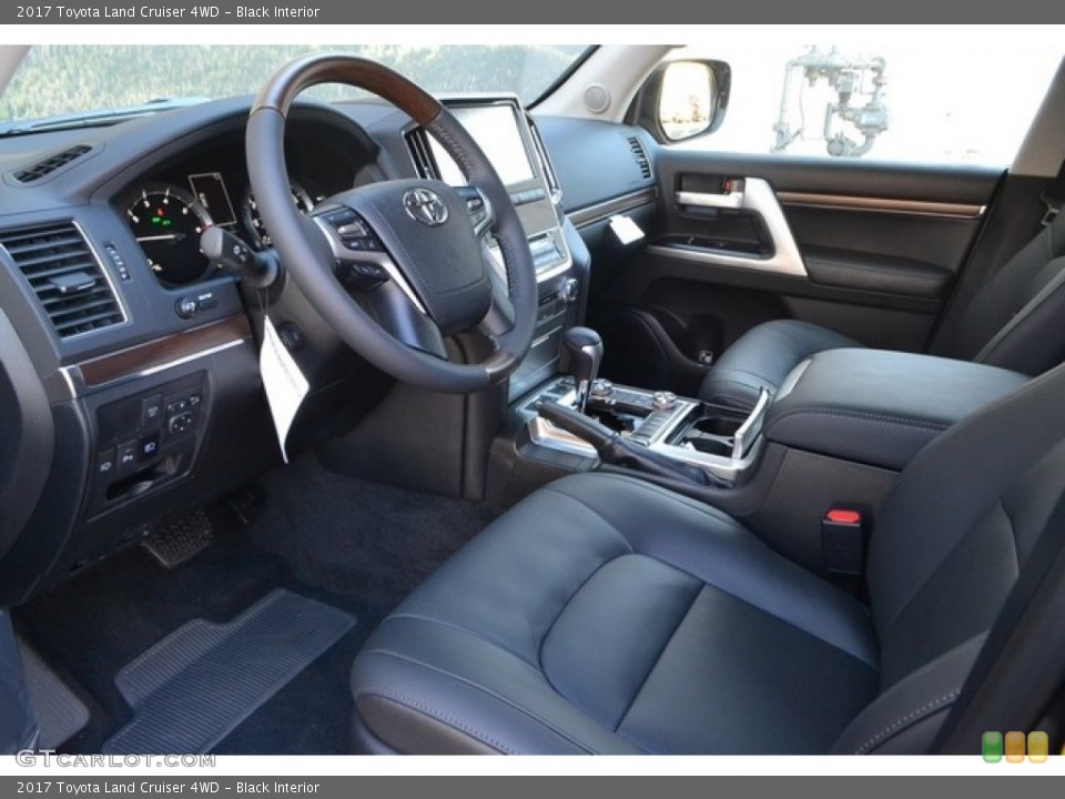 Black Interior Photo for the 2017 Toyota Land Cruiser 4WD #116809239