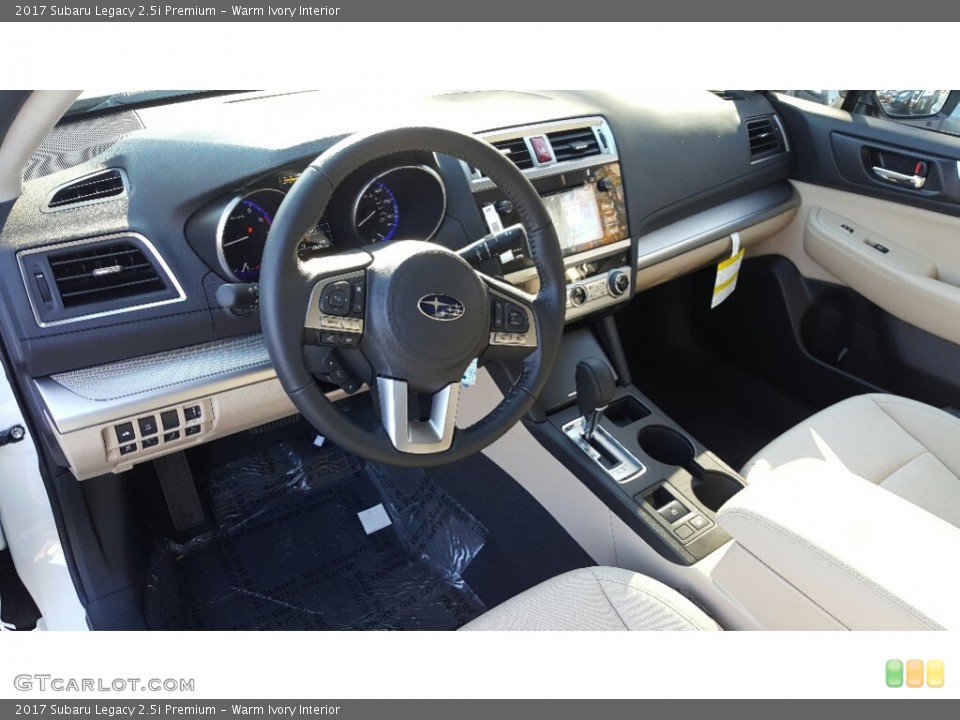 Warm Ivory Interior Photo for the 2017 Subaru Legacy 2.5i Premium #116809488