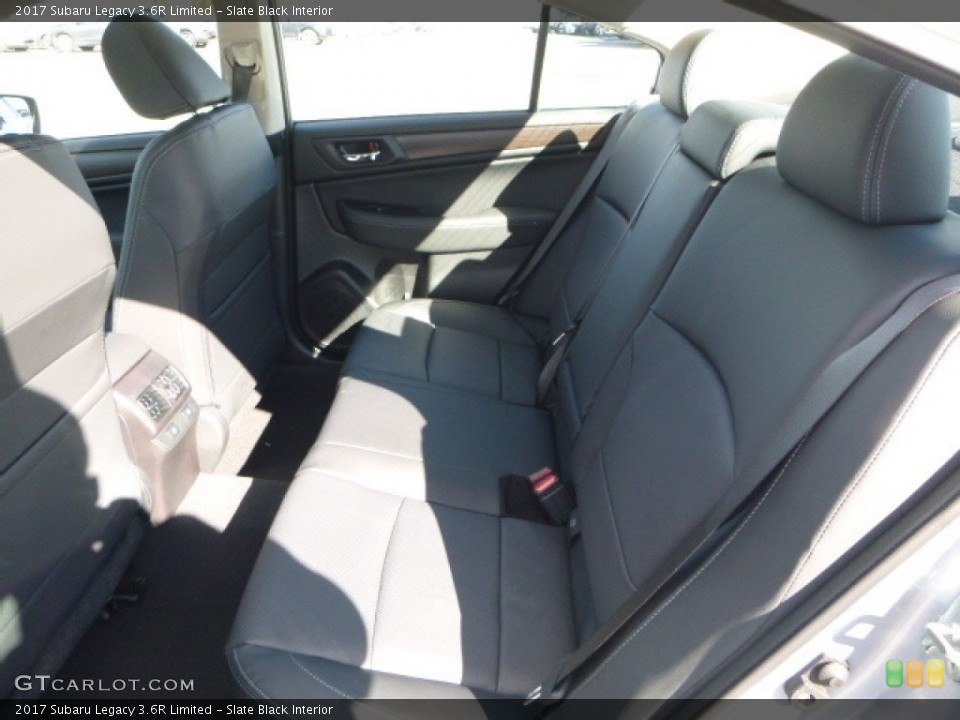 Slate Black Interior Rear Seat for the 2017 Subaru Legacy 3.6R Limited #116810062