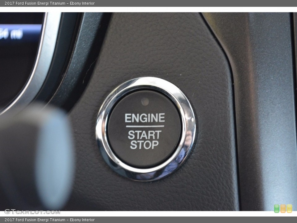 Ebony Interior Controls for the 2017 Ford Fusion Energi Titanium #116811036