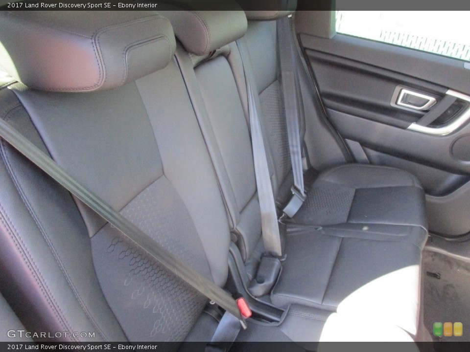 Ebony Interior Rear Seat for the 2017 Land Rover Discovery Sport SE #116811048