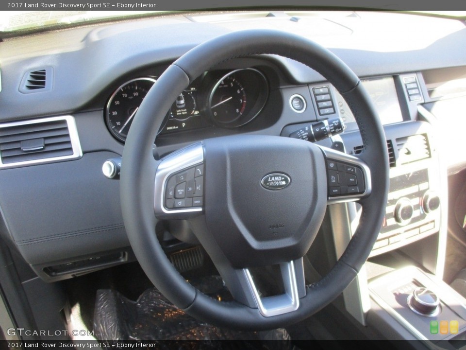 Ebony Interior Steering Wheel for the 2017 Land Rover Discovery Sport SE #116811093