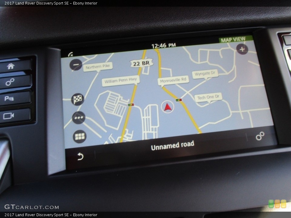 Ebony Interior Navigation for the 2017 Land Rover Discovery Sport SE #116811168