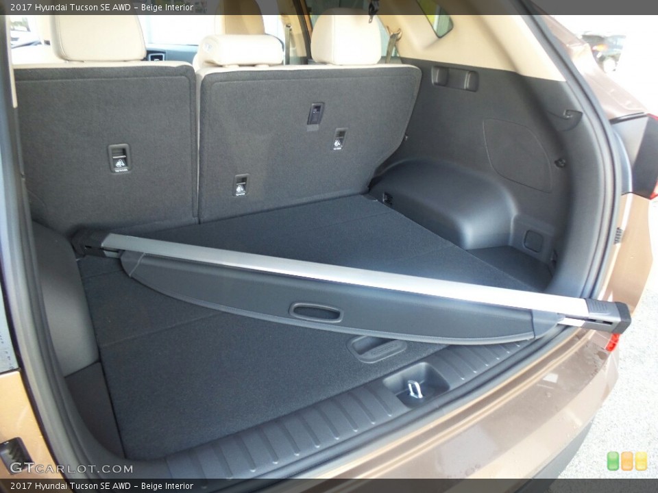 Beige Interior Trunk for the 2017 Hyundai Tucson SE AWD #116818644