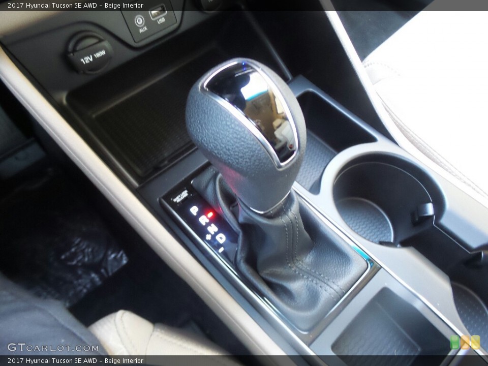 Beige Interior Transmission for the 2017 Hyundai Tucson SE AWD #116819127