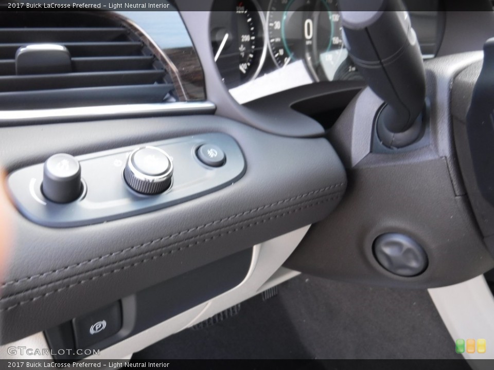 Light Neutral Interior Controls for the 2017 Buick LaCrosse Preferred #116819784