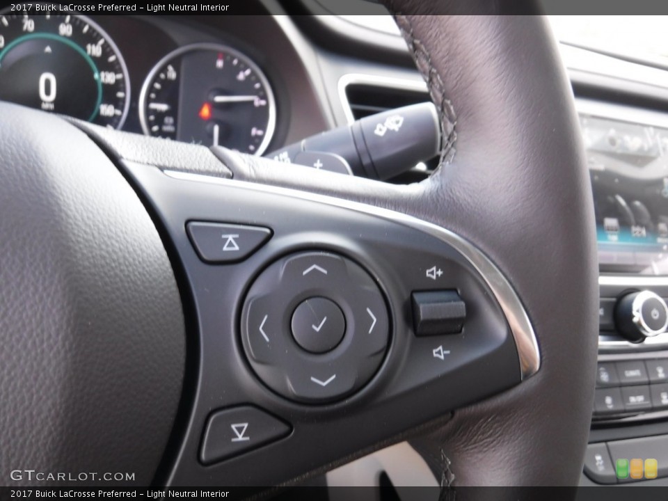 Light Neutral Interior Controls for the 2017 Buick LaCrosse Preferred #116819997
