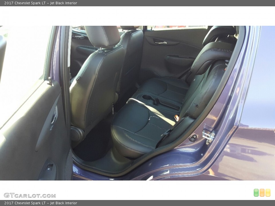 Jet Black Interior Rear Seat for the 2017 Chevrolet Spark LT #116826702