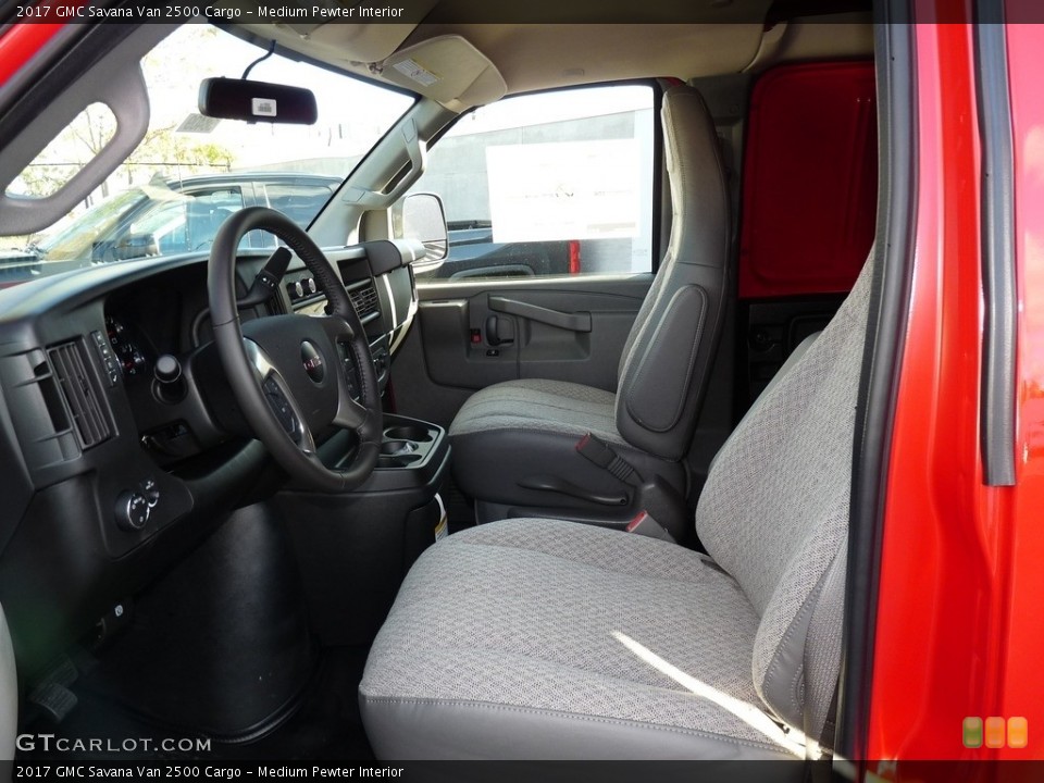 Medium Pewter Interior Photo for the 2017 GMC Savana Van 2500 Cargo #116827332