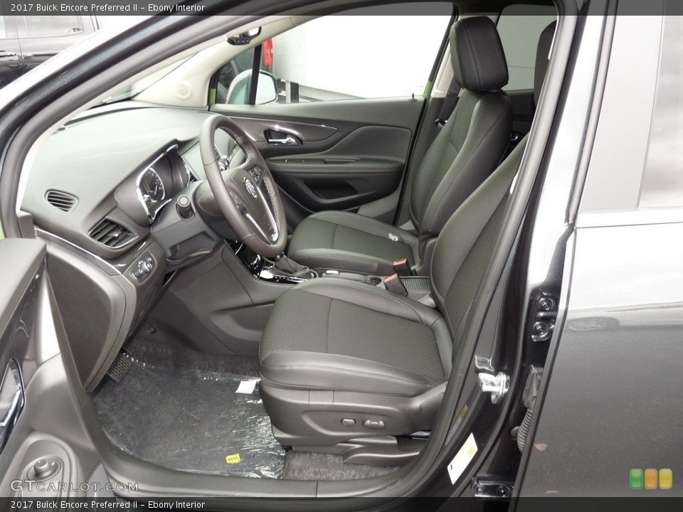 Ebony Interior Photo for the 2017 Buick Encore Preferred II #116827632