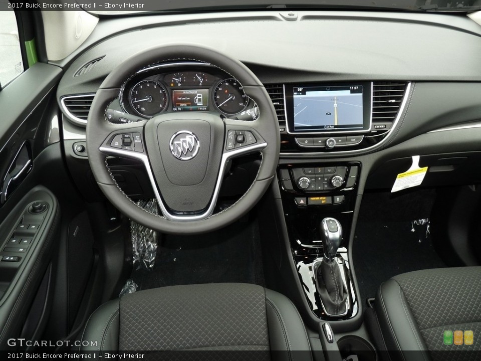 Ebony Interior Dashboard for the 2017 Buick Encore Preferred II #116827671