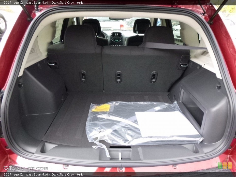 Dark Slate Gray Interior Trunk for the 2017 Jeep Compass Sport 4x4 #116828211