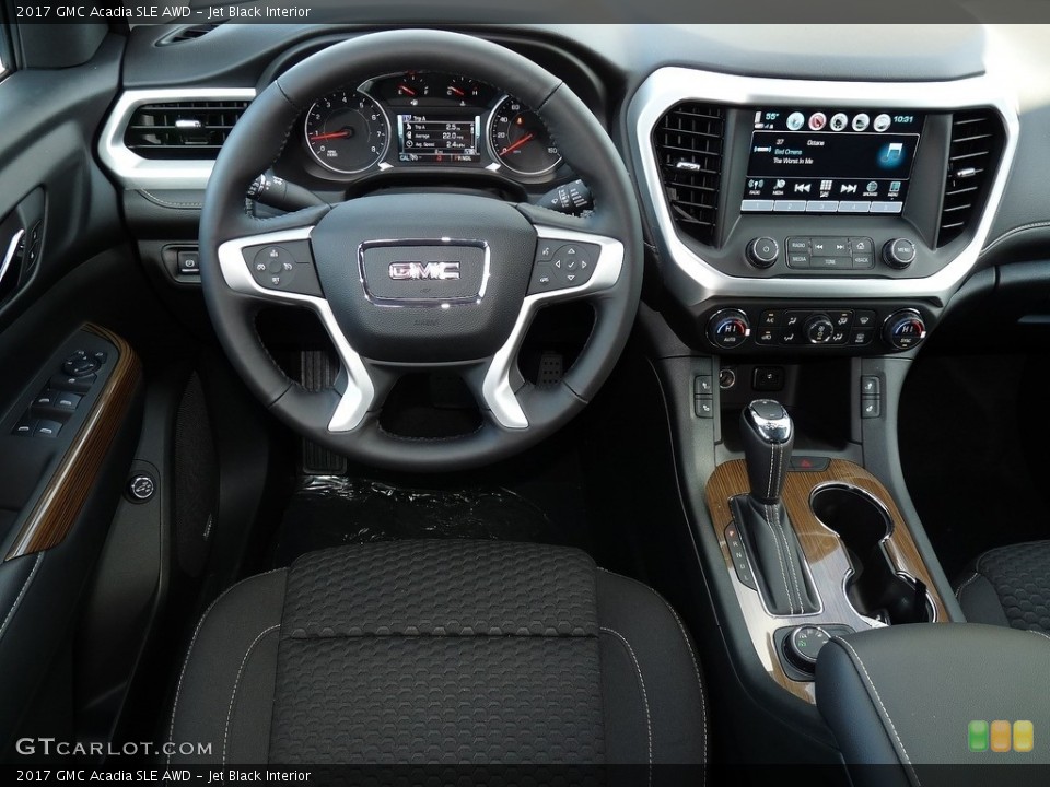 Jet Black Interior Dashboard for the 2017 GMC Acadia SLE AWD #116828447