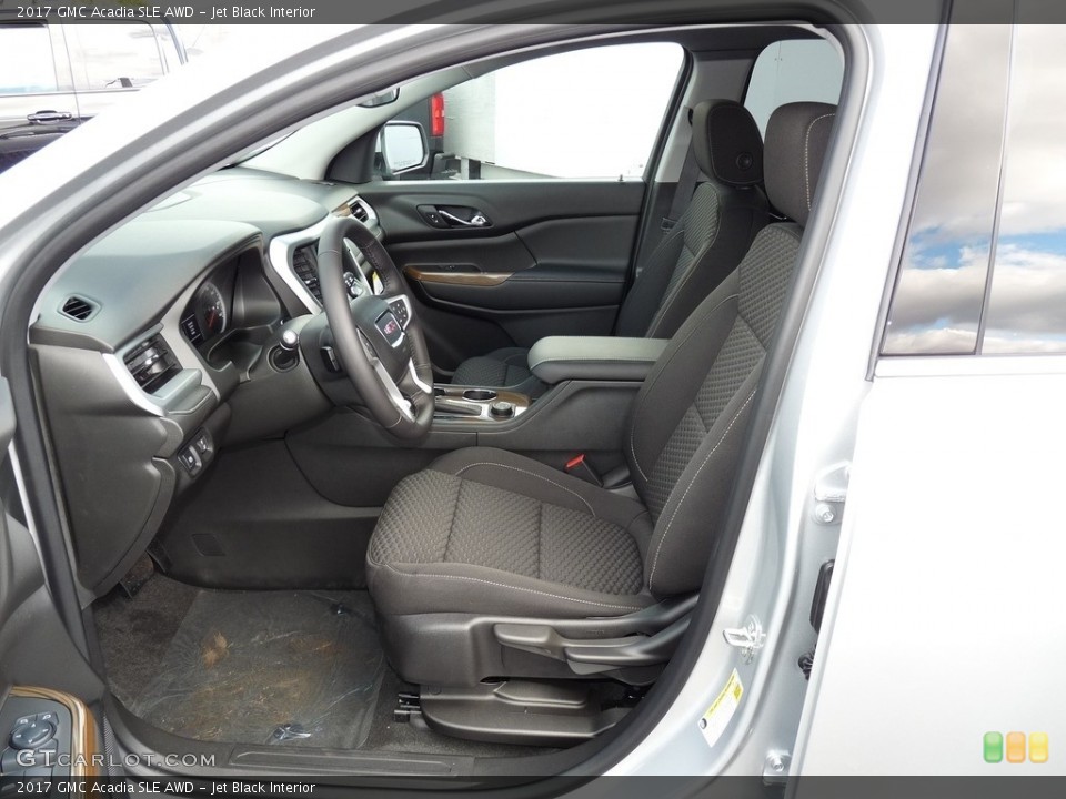 Jet Black Interior Photo for the 2017 GMC Acadia SLE AWD #116828589